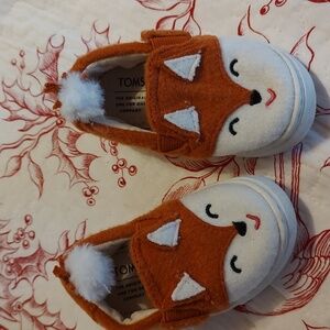Tom’s Classic Fox Baby shoe size Toddler 4